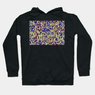 Abstract Psychedelic Pattern Hoodie